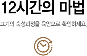 고기연육 12시간의 마법